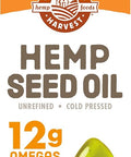 Manitoba Harvest Hemp Seed Oil, 32 fl oz | Cold-Pressed, Premium Quality, 12 g of Omegas 3 and 6 Per 15 mL Serving, Great for Cooking, Non-GMO, Vegan, Gluten-Free