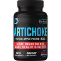 9In1 Artichoke Leaf Extract Capsules - 4 Months Herbal Supplement For Digestion & Immune Support - 6650Mg Equivalent With Chamomi