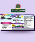 Nature'S Answer Sambucus Syrup Elderberry Kids Formula 8 Ounce | Natural Immune Booster | Taste That Kids Love | Flu Season Support | Packed with Antioxidants