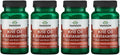 Swanson Krill Oil & Astaxanthin 30 Sgels (4 Pack)
