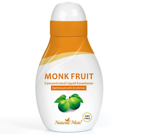 Monk Fruit Liquid Sweetener Made with 100% Monk Fruit Extract and Optimized with Erythritol - 0.9 FL OZ (26.5 mL) | 2 Pack