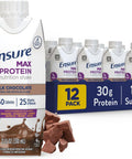 Ensure Max Protein CafÃƒÆ’Ã‚Â© Mocha Shake, 30g High Protein, 12 Pack | 30g Protein to Support Muscle Health & Manage Hunger for Adults, Each Protein Shake has 1g Sugar, 150 Calories, 4g Fiber