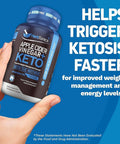 Herbtonics Apple Cider Vinegar Capsules With The Mother Plus Keto Bhb - For Women & Men - Energy & Focus - 240 Vegan Pills