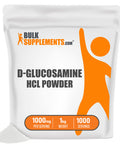 BulkSupplements Glucosamine Powder - Dietary Supplement for Joint Health, Glucosamine Supplement - - 1000mg , 1000 Servings (1 Kilogram - 2.2 lbs)