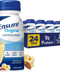 Ensure Original Butter Pecan Nutrition Shake | Small Meal Replacement Shake | Ready To Drink | 9g Protein, 27 Vitamins and Minerals | 8 fl oz - 24 Pack