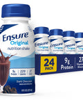 Ensure Original Dark Chocolate Nutrition Shake | Meal Replacement Shake | 24 Pack & Plus Nutrition Shake With 16 Grams Of Protein Meal Replacement Shakes Strawberry