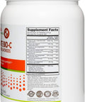 Nutribiotic - Ascorbate Bio-C 16 Oz Effervescent Vitamin C Powder With Lemon Bioflavonoids & Minerals Calcium Magnesium Zinc Selenium & More Bioavailable Antioxidant & Collagen Support Vegan