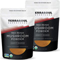 Terrasoul Superfoods Organic Reishi Mushroom Powder 41 Extract 11 Oz 2 Pack Immune Boosting Coffee Enhancer Deeper Sleep