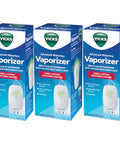 Vicks Advanced Waterless Vaporizer with 4 Vapopads each (Value Pack of 3)