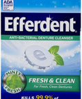 Efferdent Plus Mint Anti-Bacterial 44 Tabs By Efferdent