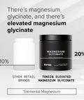 3,000mg Ultra High Strength Magnesium Glycinate - 20% Purified to Contain 600mg of Elemental Magnesium - Chelated and Highly Bioavailable - 240 Veggie Capsules