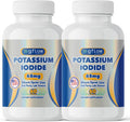 Gflow vitamins - Potassium Iodide 65 mg Per Serving - Dietary Supplement, Thyroid Support - 4 Months Supply - 2 Pack - Non -GMO