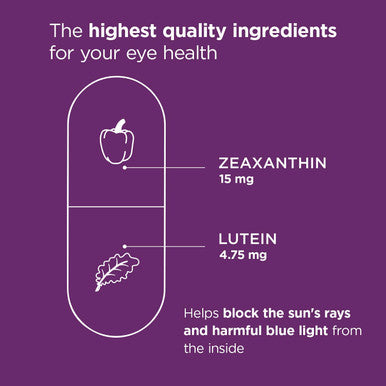 Viteyes Essentials Eye Health Dietary Supplement Lutein Zeaxanthin for Macular Support 90 Capsules