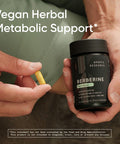 Sports Research Berberine - Herbal Ayurvedic Metabolic Health Support - 1000 Mg - 60 Capsules - Vegan Certified, Gluten-Free, Non-Gmo