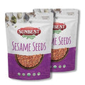 Sunbest Natural Organic Super Seeds Mix, 2-Pack Ã¢â‚¬â€œ Raw Chia, Flax Seed, Hemp, Pumpkin & Sunflower Seeds Ã¢â‚¬â€œ Great For Trail Mix, Smoothies & Salads Ã¢â‚¬â€œ Superfood Blend Rich in Protein & Fiber (32 oz)