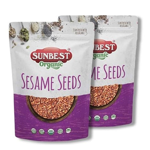 Sunbest Natural Organic Super Seeds Mix, 2-Pack Ã¢â‚¬â€œ Raw Chia, Flax Seed, Hemp, Pumpkin & Sunflower Seeds Ã¢â‚¬â€œ Great For Trail Mix, Smoothies & Salads Ã¢â‚¬â€œ Superfood Blend Rich in Protein & Fiber (32 oz)