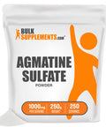 BulkSupplements Agmatine Sulfate Powder - Supplement for Nitric Oxide Production - Unflavored, - 1000mg , 250 Servings (250 Grams - 8.8 oz)