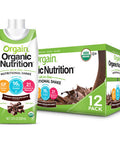Orgain Organic Nutritional Shake Creamy Chocolate Fudge Meal Replacement 11 Ounce 12 Count Organic Kids Protein Nutritional Shake Vanilla Great for Breakfast Snacks26 Vitamins Minerals
