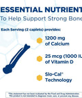Citracal Slow Release Calcium 1200 mg with Vitamin D3 Magnesium Calcium Supplement Bone Health Support Take Once Daily Caplet 185 Count