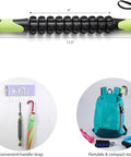 Muscle Roller Stick, Sportneer Body Massage Stick Tools,Calf Roller, Back Leg Massager For Athletes Relief Muscle Soreness, Cramping And Tightness,Soothing Cramps (Black- Version)