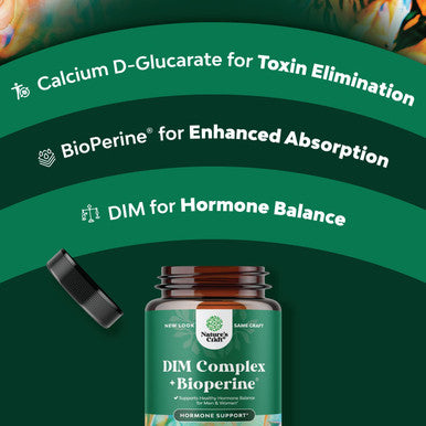 Extra Strength Diindolylmethane Dim Supplement - 300mg DIM Hormone Balance for Women and Men - Balancing Estrogen Supplement for Women and Men for Menopause and Metabolism Support - 30 Servings