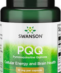 Swanson Pqq Pyrroloquinoline Quinone 10 Milligrams 30 Veg Capsules