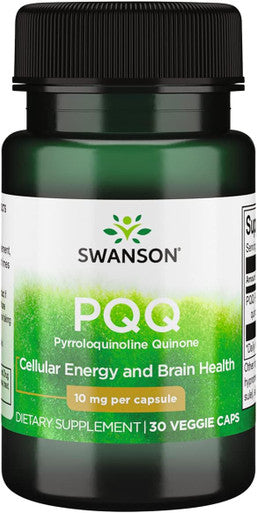 Swanson Pqq Pyrroloquinoline Quinone 10 Milligrams 30 Veg Capsules