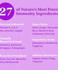 Further Food Ultimate Immune Support Vitamin C, D, E And Zinc + Natural Immunity Booster Multivitamin Herbal Supplement Elderberry & Echinacea, Daily Immune Defense & Antioxidant Support.