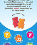 Multivitamins Sugar Free 60 chew By Yummi Bears (Hero Nutritional Products)