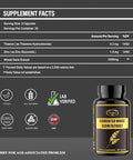 1000Mg Spermidine Supplements Fermented Wheat Germ Extract Capsule With 10Mg Higher Spermidine & Zinc For Antioxidant, Cell Renewal, Immune System And Increases Energy 60 Capsules (1 Bottle)