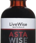 Live Wise Naturals Asta Wise - 12Mg Astaxanthin - Premium Antioxidant - Supports Eyes Joints & Skin
