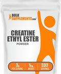 Bulksupplements.Com Creatine Ethyl Ester Hcl Powder - Creatine Pre Workout Powder - Pure Creatine Supplement - Creatine Nutritional Supplements - Creatine Powder (1 Kilogram - 2.2 Lbs)