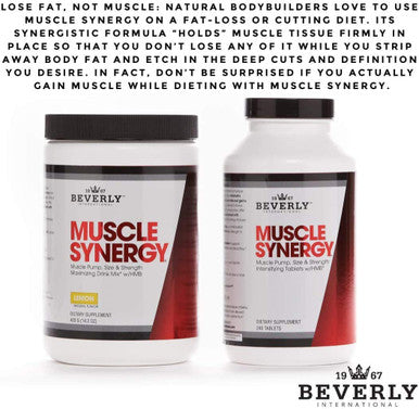 Beverly International Muscle Synergy Powder Lemon 403 Grams