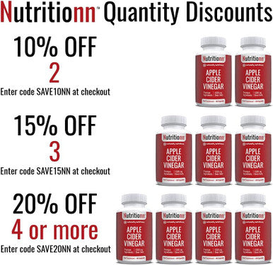 Apple Cider Vinegar by Nutritionn - ACV Powder in Capsules - Premium Natural Health Supplement
