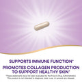 Nature'S Way Extra Strength(1) Vitamin C With Bioflavonoids Supports Immune Health Promotes Collagen Production For Healthy Skin 1000 Mg Per Capsule 250 Vegan Capsules (Packaging May Vary)