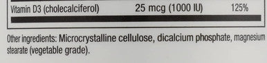 NATURAL FACTORS Vitamin D3 Tb 90 CT