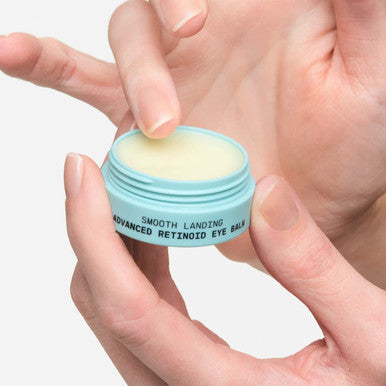 Versed Smooth Landing Advanced Retinoid Eye Balm - Anti Aging Eye Cream with Granactive Retinoid for Crow's Feet + Under Eye Dark Circles - Nightly Vegan Eye Moisturizer with Vitamin E (0.42 oz)