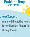 Culturelle Baby Probiotic Drops + Vitamin D Immune and Digestive Health Support For Babies Infants and Newborns 012 Months 30 Day Supply Gluten and NonGmo 9Ml