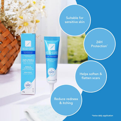 Kelo-Cote Silicone Scar Gel 15g