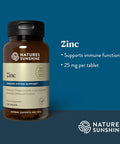 Nature'S Sunshine Zinc 25Mg, 150 Tablets | Helps Strengthen The Immune System By Providing 167% Of The Daily Value Of Zinc