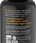 Vitamin D3 5000IU 125mcg Vitamin C 1000mg Bundle