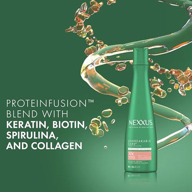 Nexxus Unbreakable Care Thickening Conditioner With Keratin Collagen Biotin For Fine And Thin Hair 13.5 Oz