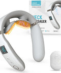 Intelligent Neck Massager For Pain Relief Deep Tissue, Electric Pulse Neck Massager With Heat,Portable Deep Tissue Neck Massager For Women Men Gifts