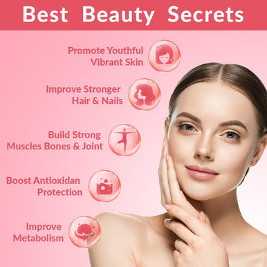 Sugar-Collagen Gummies For Women, Hydrolyzed Collagen Peptides Gummies With Biotin, Collagen Supplements Gummy With Vitamin B12, C, D, Zinc For Hair Skin Nail