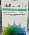 Gnc Women'S Multivitamin 50 Plus |Supports Bone, Eye, Memory, Brain And Skin Health With Vitamin D, Calcium And B12 | Helps Increase Energy Production | 120 Caplets