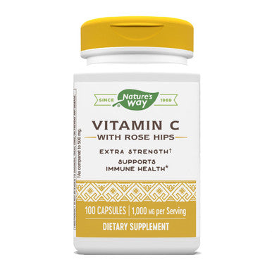 Nature'S Way Vitamin C With Rose Hips Extra Strength; 1000 Mg Per Serving