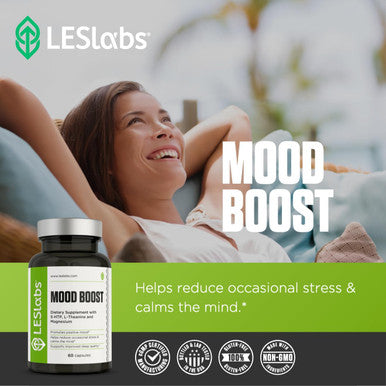 Les Labs Serenity Now Duo - Mood Boost & GABA Health Bundle Supports a Positive Mood and Better Rest