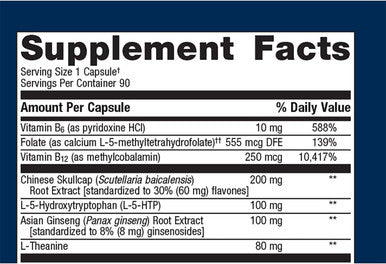 Metagenics SeroSyn - L-Theanine Supplement - Supports a Sense of Restfulness - 5-HTP Supplement - Non-GMO & Gluten- - 90 Capsules