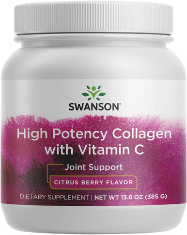 Swanson Joint Health Drink Mix with Fortigel Natural Citrus Berry 13.6 Ounce (385 g) Pwdr