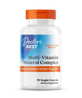 Doctor'S Best Multi-Vitamin Mineral Complex - Daily Vegan Multivitamin For Women & Men Vitamins A C D3 E K2 Riboflavin & Niacin Health Support Supplement For Adults Non-Gmo 90 Veg Capsules